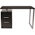 Carnegy Avenue 47 in. Rectangular Dark Ash 2 Drawer Computer Desk with File Storage