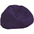 Carnegy Avenue Navy Blue Fabric Bean Bag Chair