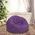 Flash Furniture Purple Fabric Bean Bag Chair