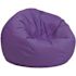 Flash Furniture Purple Fabric Bean Bag Chair