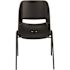Carnegy Avenue Black Plastic/Black Frame Side Chair