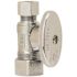 Plumbshop 1/2 in. Nominal Compression x 3/8 in. O.D. Compression 1/4 in. Turn Straight Stop