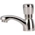 Zurn AquaSpec Single-Hole Metering Faucet, Deck Mount, 0.5 GPM Vandal-Resistant Pressure-Compensating Spray, Push-Button