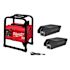 Milwaukee MX FUEL 3600-Watt/1800-Watt Lithium-Ion Battery Powered Push Start Portable Power Station Battery Generator