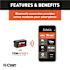 CURT BetterWeigh Mobile Towing Scale with TowSense Technology (OBD-II)