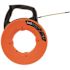 Klein Tools Fiberglass 100 ft. Fish Tape with Spiral Steel Leader