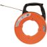 Klein Tools Fiberglass 100 ft. Fish Tape with Spiral Steel Leader