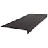 ROPPE Square Nose Vantage Pattern Rubber Tread Black