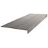 ROPPE Square Nose Vantage Pattern Rubber Tread Dark Gray