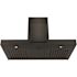 ZLINE Kitchen and Bath 36 in. 400 CFM Ducted Vent Wall Mount Range Hood in Black Stainless Steel