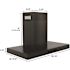 ZLINE Kitchen and Bath 36 in. 400 CFM Ducted Vent Wall Mount Range Hood in Black Stainless Steel