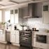 ZLINE Kitchen and Bath 36 in. 400 CFM Ducted Vent Wall Mount Range Hood in Black Stainless Steel