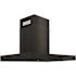 ZLINE Kitchen and Bath 36 in. 400 CFM Ducted Vent Wall Mount Range Hood in Black Stainless Steel
