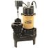 K2 1/2 HP Heavy-Duty Cast Iron Sewage Pump with Piggyback Vertical Switch