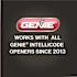 Genie Wireless Wall Console with Blue LED Light, for Most Genie Garage Door Openers Made Since 2013