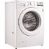 LG 4.5 Cu. Ft. Stackable Front Load Washer in White with Coldwash Technology