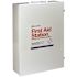 First Aid Only 150-Person 4-Shelf First Aid Cabinet with Medications, OSHA Compliant
