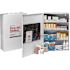 First Aid Only 150-Person 4-Shelf First Aid Cabinet with Medications, OSHA Compliant