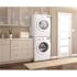 LG 7.4 Cu. Ft. vented Stackable Electric Dryer in White with Sensor Dry