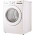 LG 7.4 Cu. Ft. vented Stackable Electric Dryer in White with Sensor Dry