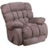 Carnegy Avenue Softsuede Graphite Fabric Recliner