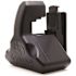 3 in. x 3 in. x 2 in. Black Plastic Commercial Hinge-Based Door Stop (Case of 12 Units)
