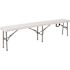 Carnegy Avenue 16.25 in. x 11 in. x 72 in. White Bench