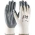 G-TEK Large Seamless Knit Nylon Glove with Nitrile Coated Foam Grip Economy Grade (12 Pairs of Gloves)