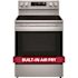 LG 30 in. 6.3 cu. ft. Smart Wi-Fi Enabled Fan Convection Electric Range Oven with AirFry and EasyClean in. Stainless Steel