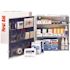 First Aid Only 100-Person 3-Shelf First Aid Cabinet with Medications, ANSI Compliant
