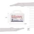 First Aid Only Bloodborne Pathogen Unitized Plastic Spill Clean Up Kit