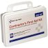 First Aid Only 25-Person Plastic Contractor First Aid Kit, OSHA Compliant