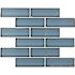 MSI Haiku Sapphire Beveled Subway 12 in. x 12 in. x 0.31 in. Glass Mesh-Mounted Mosiac Wall Tile (9.6 sq. ft./Case)