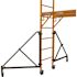 46-in Outrigger Set with 1000-lb Load Capacity and 5-in Caster Wheels for 3-Story High Interior Scaffolding Tower 4-Pack