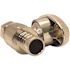 Apollo 1/2 in. PEX-B Barb x 3/8 in. Compression Brass Quarter-Turn Straight Stop Valve Pro Pack, Chrome-Plated (20-Pack)