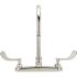 Zurn 2-Handle Kitchen Sink Utility Faucet with 8 in. Gooseneck in Chrome