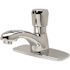 Zurn Single-Hole Metering Faucet, 0.5 GPM Vandal-Resistant Pressure-Compensating Spray, Push-Button, 4 in. Cover Plate