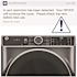 GE 7.8 cu. ft. Smart Front Load Electric Dryer in White with Sanitize Cycle, ENERGY STAR
