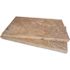 MSI Riviera 2 in. x 16 in. x 24 in. Brushed Travertine Pool Coping (40 Piece / 106.8 Sq. ft. / Pallet)