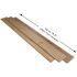 Castle Island French Oak 1/2 in. T x 7.5 in. W Click Lock Wirebrushed Engineered Hardwood Flooring (23.4 sqft/case)