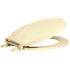 CENTOCO Round Closed Front Toilet Seat in Bone