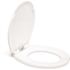 CENTOCO Centocore Round Closed Front Toilet Seat in Crane White