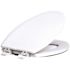 CENTOCO Centocore Elongated Closed Front Toilet Seat in Crane White