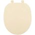 CENTOCO Round Closed Front Toilet Seat in Biscuit