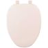 CENTOCO Elongated Closed Front Toilet Seat in White