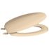 CENTOCO Elongated Closed Front Toilet Seat in Bone