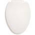 CENTOCO Elongated Closed Front Toilet Seat with Safety Close in White