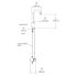Speakman Sensorflo AC Powered Single Hole Touchless Bathroom Faucet with Gooseneck in Polished Chrome