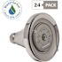 Niagara Conservation Earth Luxe 3-Spray with 1.5 GPM 3.35 in. Wall Mount Adjustable Fixed Shower Head in Chrome, 24-Pack