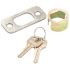 Defiant Castle Satin Nickel Single Cylinder Electronic Keypad Deadbolt